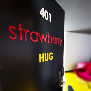 401 STRAWBERRY HUG @ฮัก คอลเลคชั่น โฮเทล เชียงใหม่ (hug collection@Nimman) ที่พักเชียงใหม่